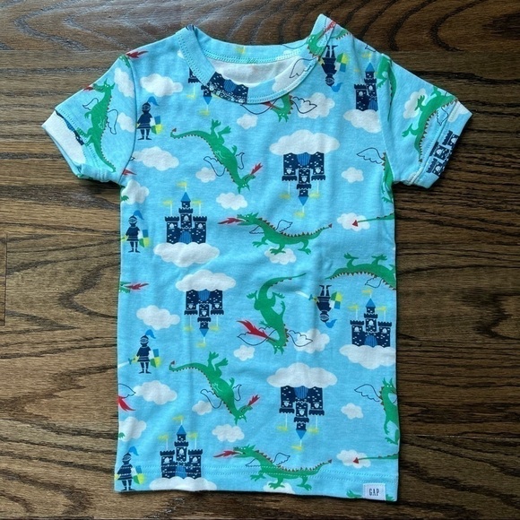 GAP Boy/Girl PJs Set/Boy Shirt Short Pajama Set Size 3T - Picture 3 of 6